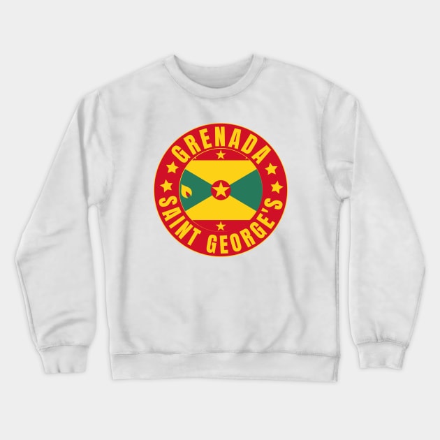 Saint George's Crewneck Sweatshirt by footballomatic